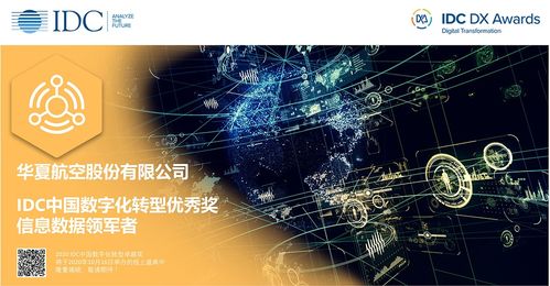 華夏航空榮獲IDC中國數字化轉型優秀獎 以成都平面設計為起點，引領航空業創新